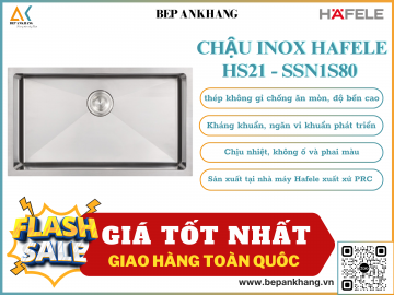 Chậu inox Hafele HS21 - SSN1S80 567.94.060 